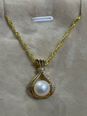 White South Sea Pearl Necklace 22"